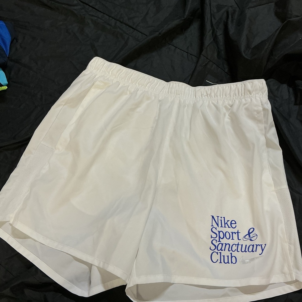 Nike Women's White Athletic Shorts